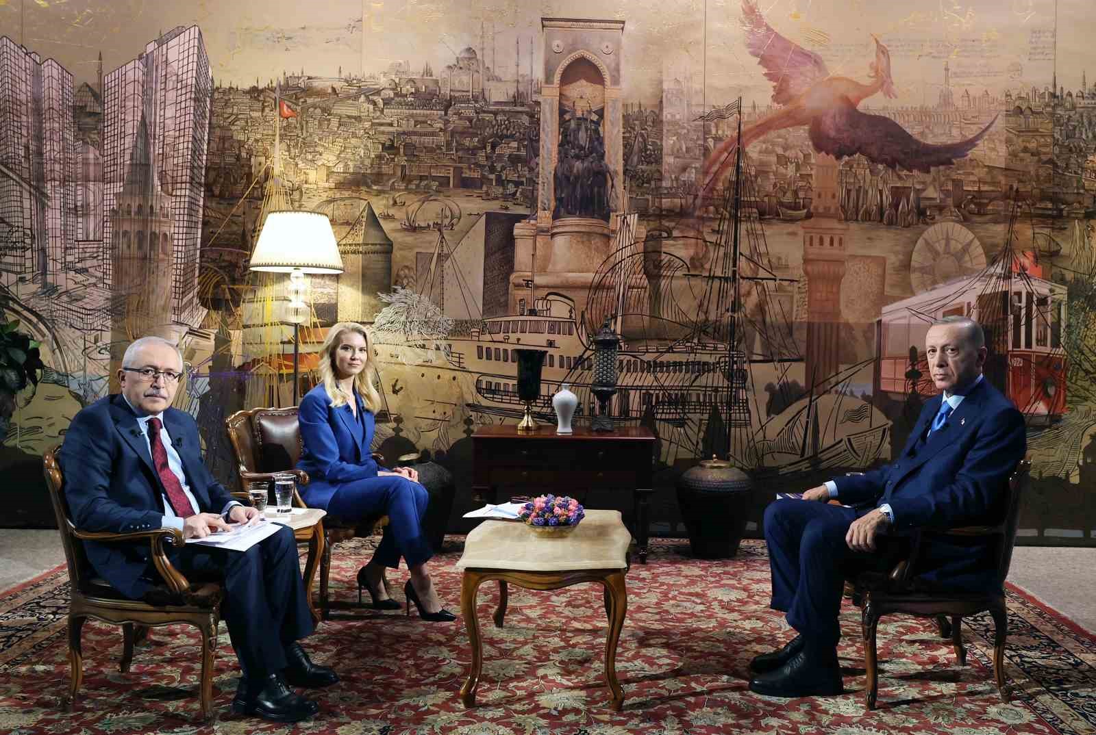 CUMHURBAŞKANI RECEP TAYYİP ERDOĞAN, TRT CANLI YAYININDA GÜNDEME DAİR AÇIKLAMALARDA
