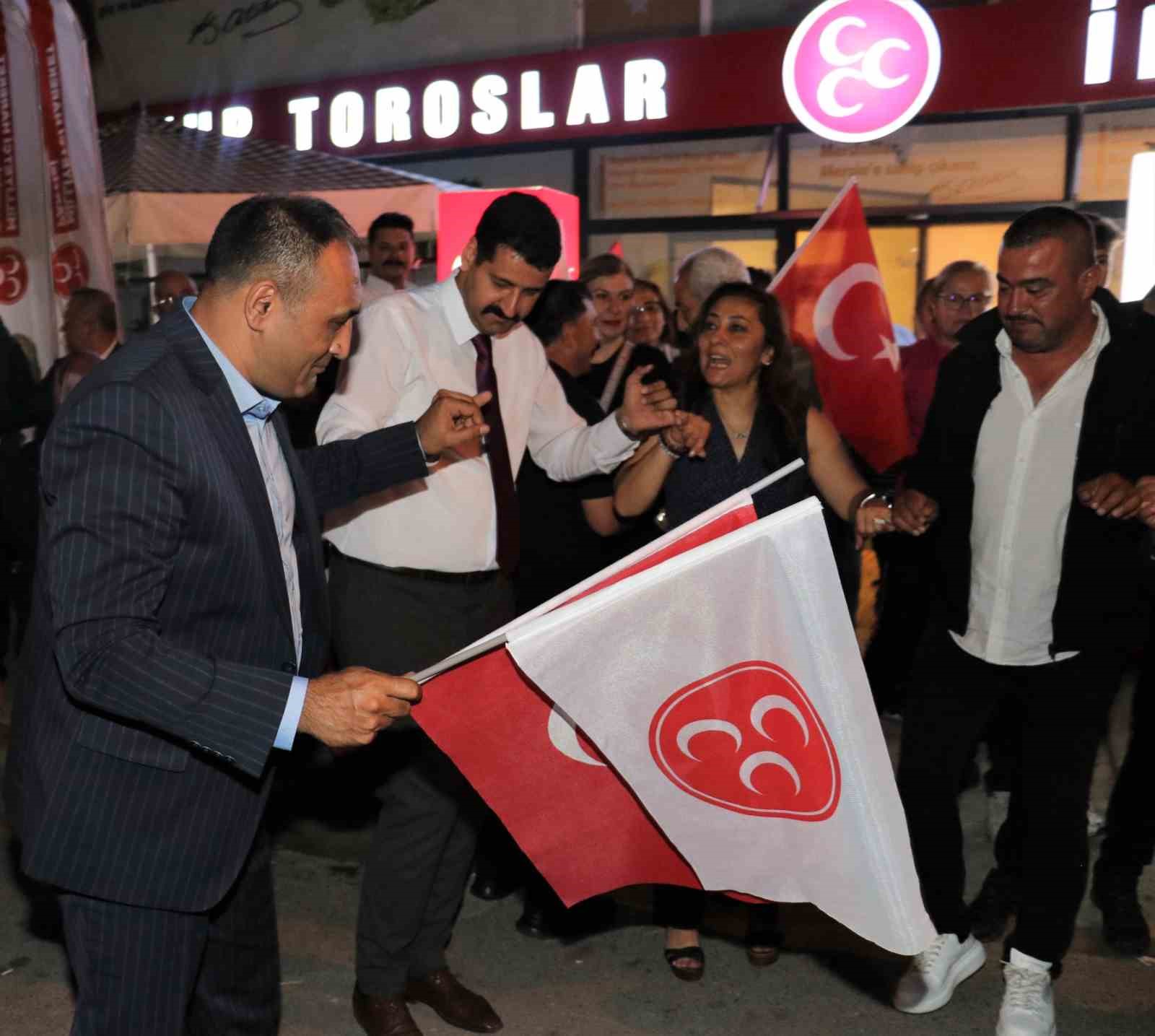 MERSİN'İN MERKEZ TOROSLAR İLÇESİNDE CUMHURBAŞKANI RECEP TAYYİP ERDOĞAN’IN CUMHURBAŞKANLIĞI SEÇİMİ