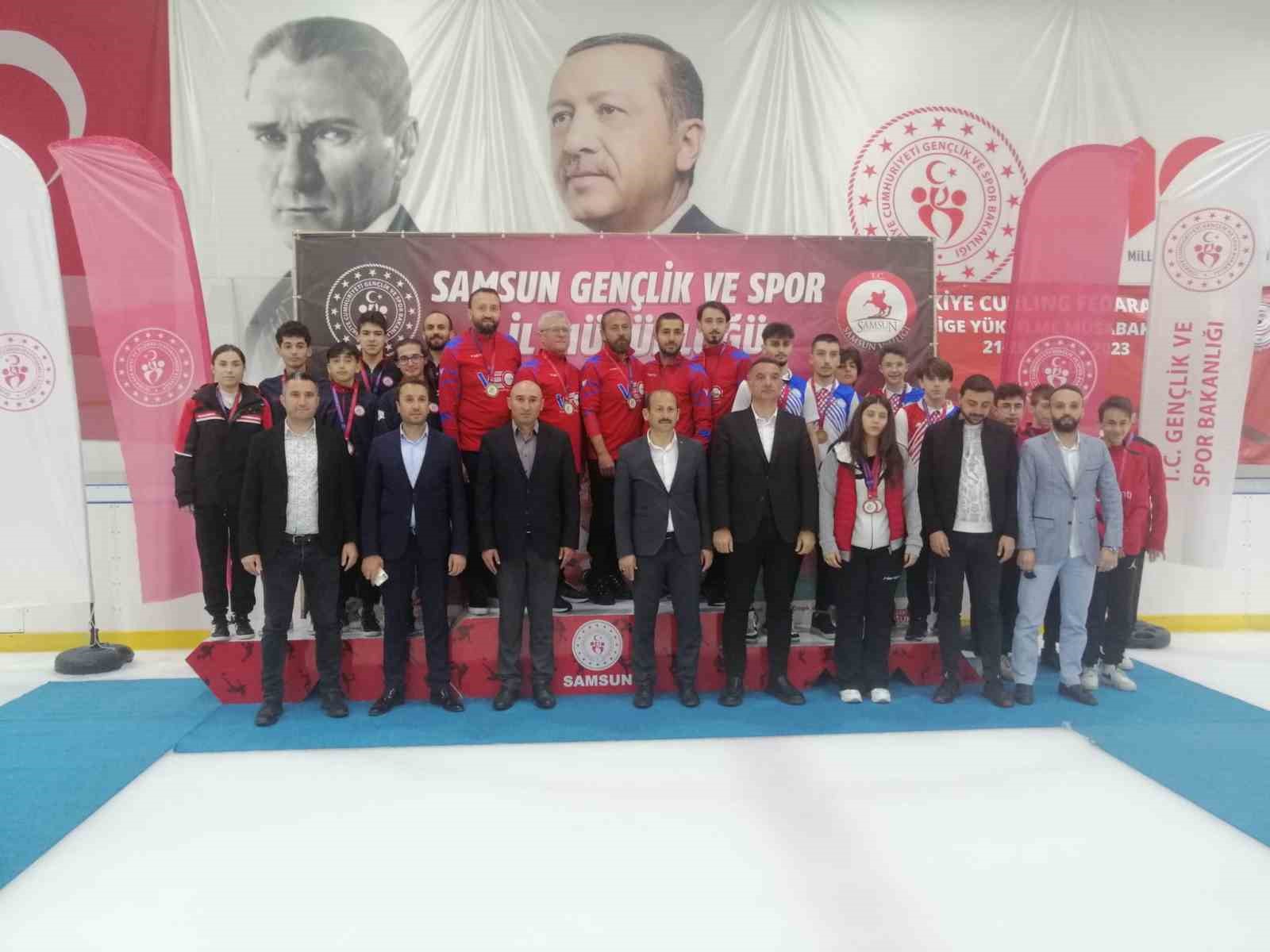 ERZURUM VE SAMSUN’DA DÜZENLENEN TÜRKİYE CURLİNG 2. LİG YÜKSELME MÜSABAKALARI