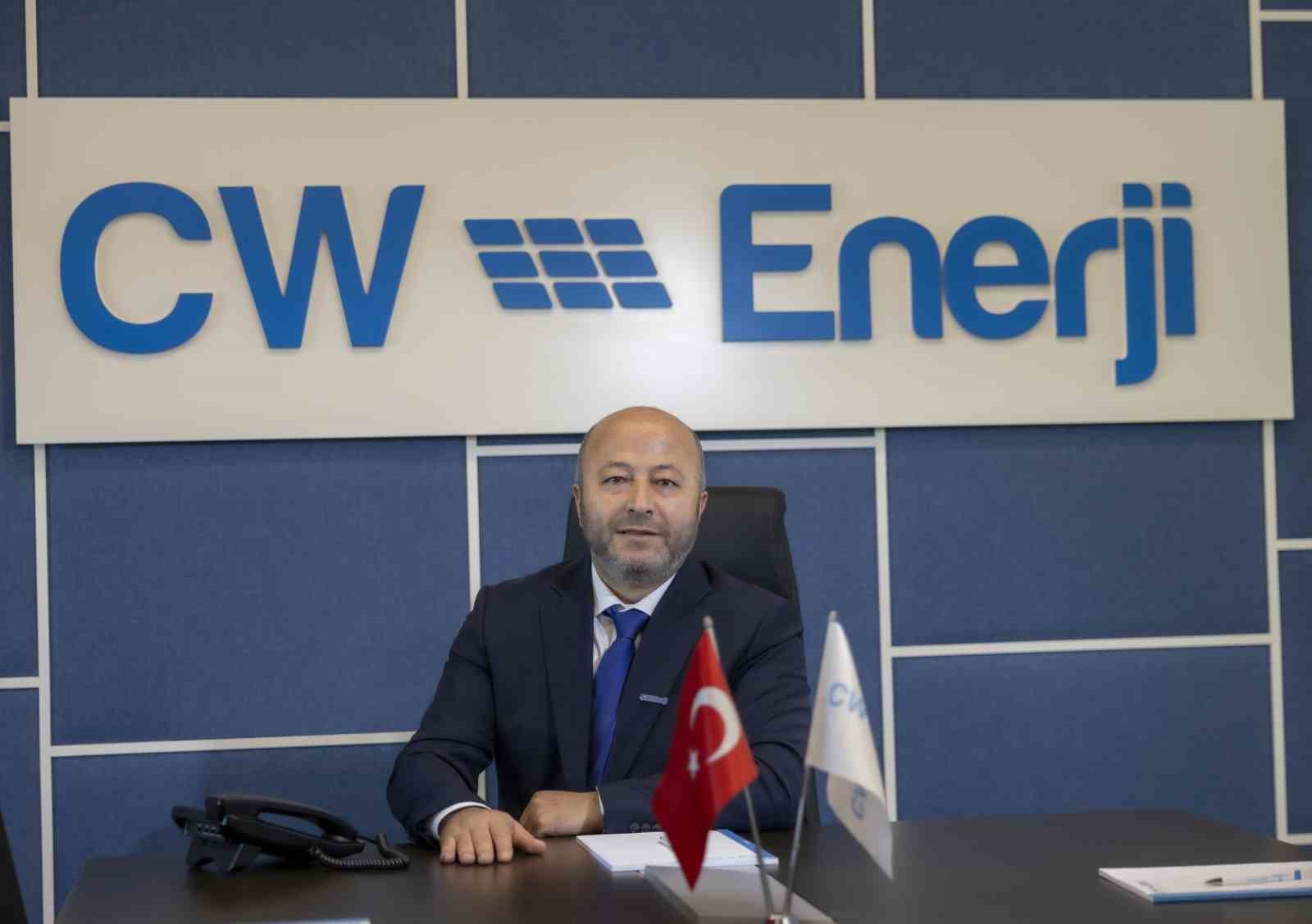 CW ENERJİ YÖNETİM KURULU BAŞKANI TARIK SARVAN, SÜRDÜRÜLEBİLİR BİR BÜYÜME