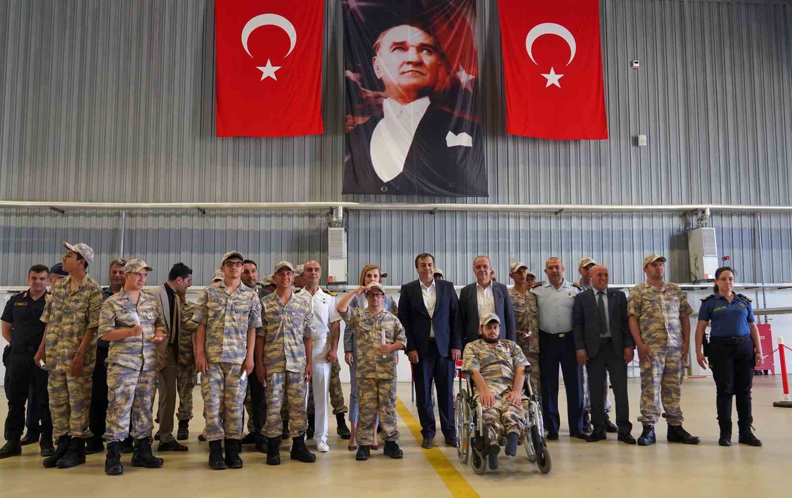 DALAMAN’DA ÖZEL BİREYLERİN ASKERLİK SEVİNCİ