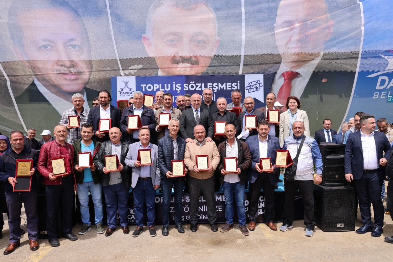 DARICA BELEDİYESİ’NDE İŞÇİLERE YÖNELİK TOPLU İŞ SÖZLEŞMESİ VE MEMURLARA YÖNELİK