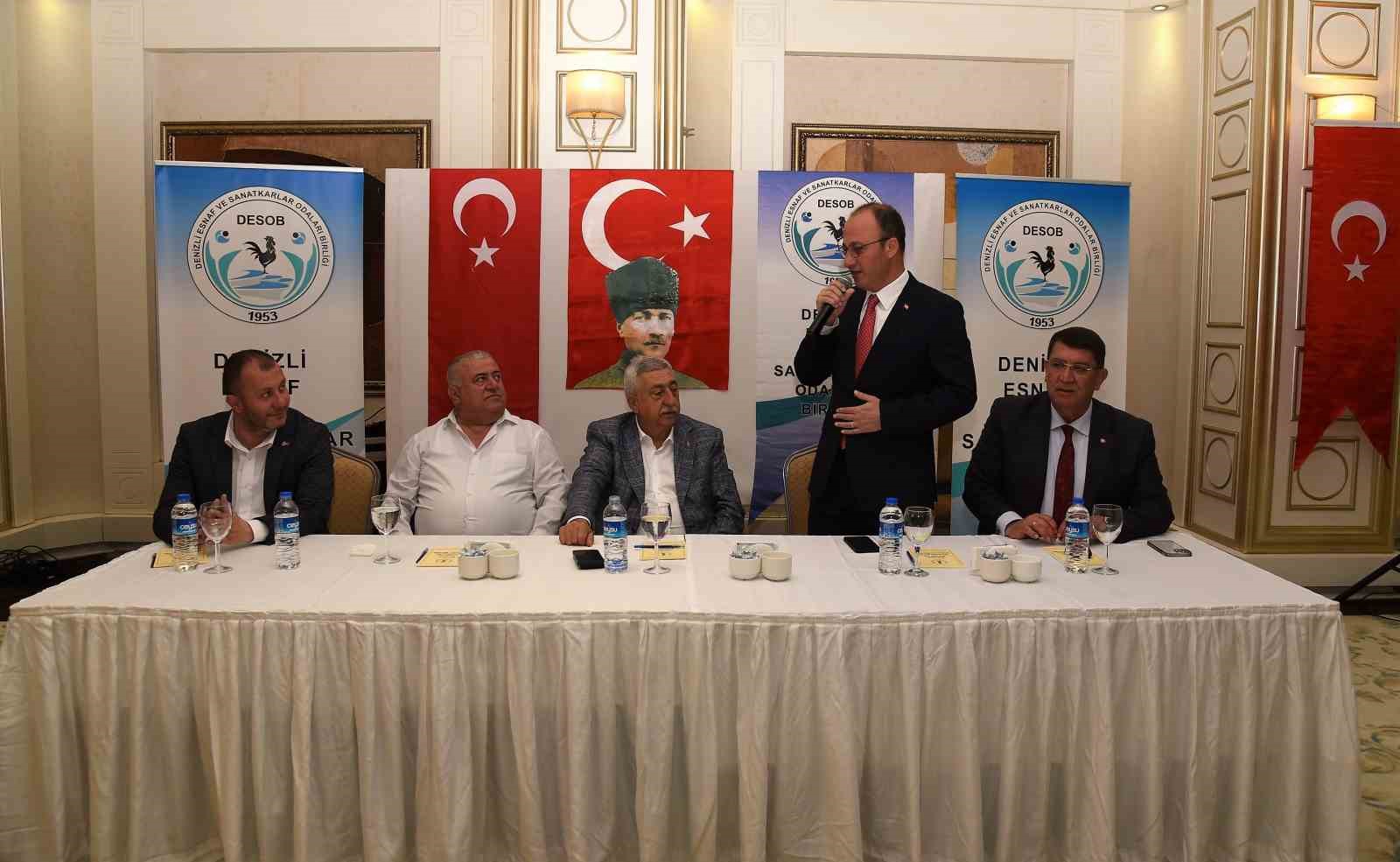 DENİZLİ ESNAF VE SANATKARLAR ODALARI BİRLİĞİ TARAFINDAN DÜZENLENEN BAŞKANLAR KURULU