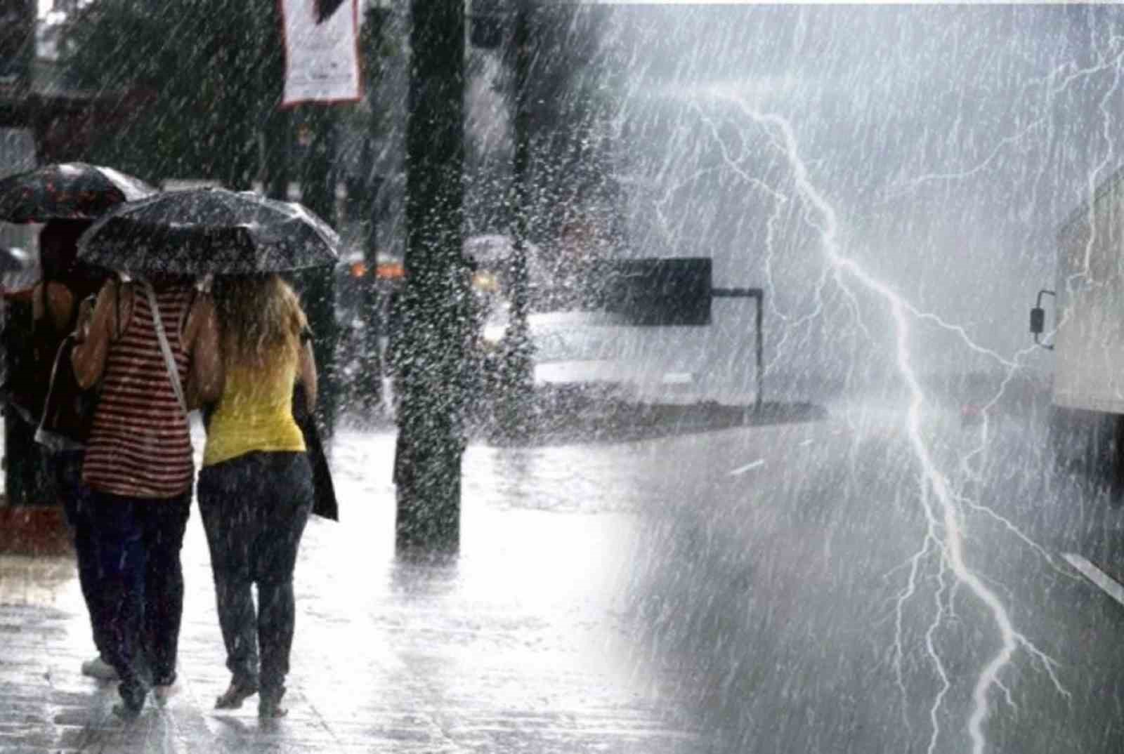 METEOROLOJİDEN DENİZLİ VE BÖLGESİNDE YARIN BEKLENEN YEREL GÖK GÜRÜLTÜLÜ SAĞANAK