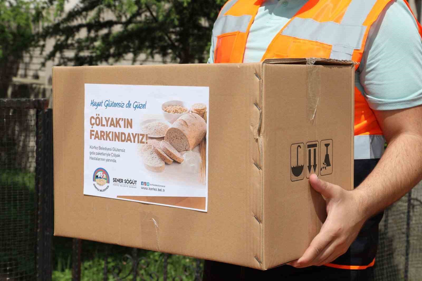 KÖRFEZ BELEDİYESİ, SADECE GLUTENSİZ GIDA TÜKETMEK ZORUNDA OLAN ÇÖLYAK HASTALARINA