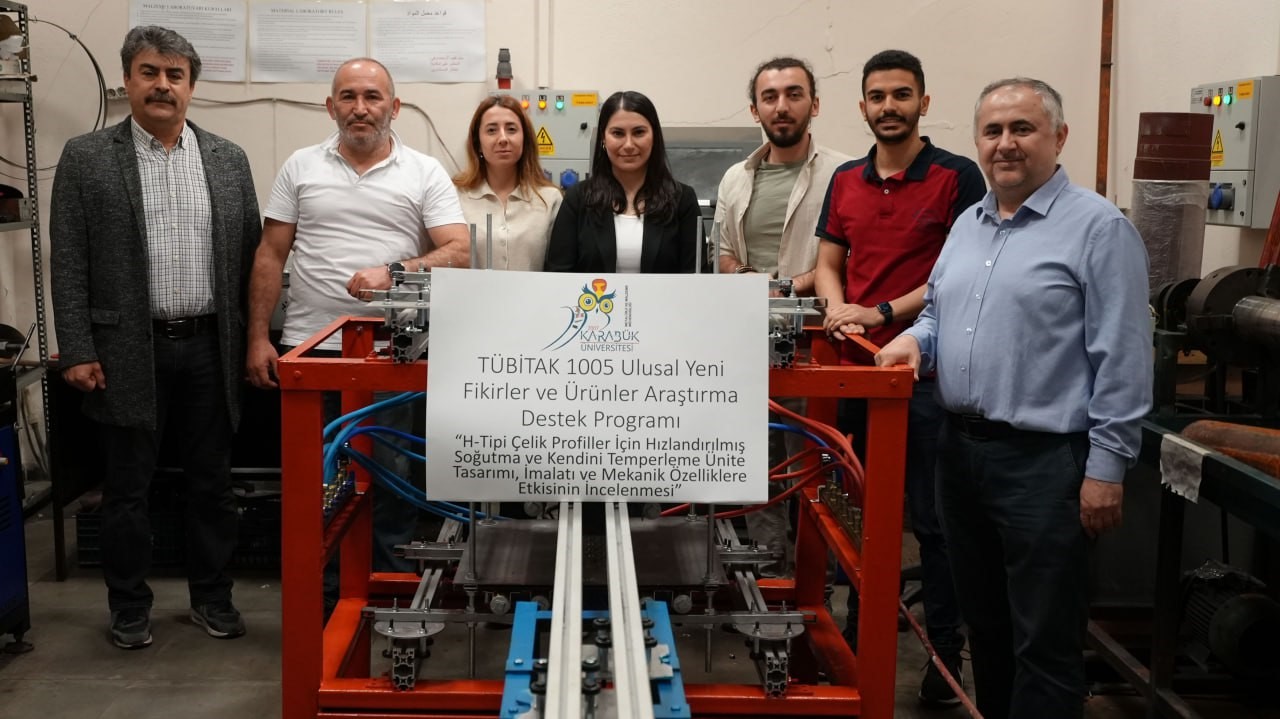 KARABÜK ÜNİVERSİTESİ (KBÜ) MÜHENDİSLİK FAKÜLTESİ AKADEMİSYENLERİ "TÜBİTAK 1005 ULUSAL YENİ