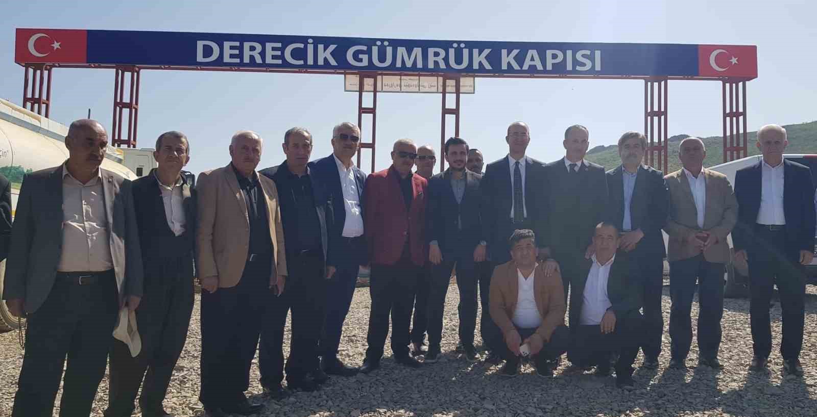 TÜRKİYE İLE IRAK ARASINDAKİ DERECİK GÜMRÜK KAPISI’NIN AÇILMASI İÇİN ÇALIŞMALAR