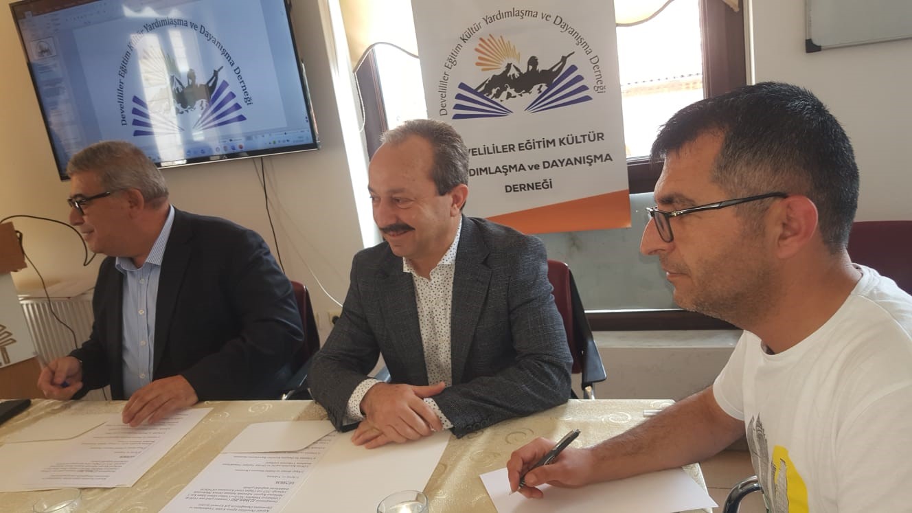 DEVELİLİLER EĞİTİM KÜLTÜR YARDIMLAŞMA VE DAYANIŞMA DERNEĞİ’NDE YAPILAN 10. OLAĞAN
