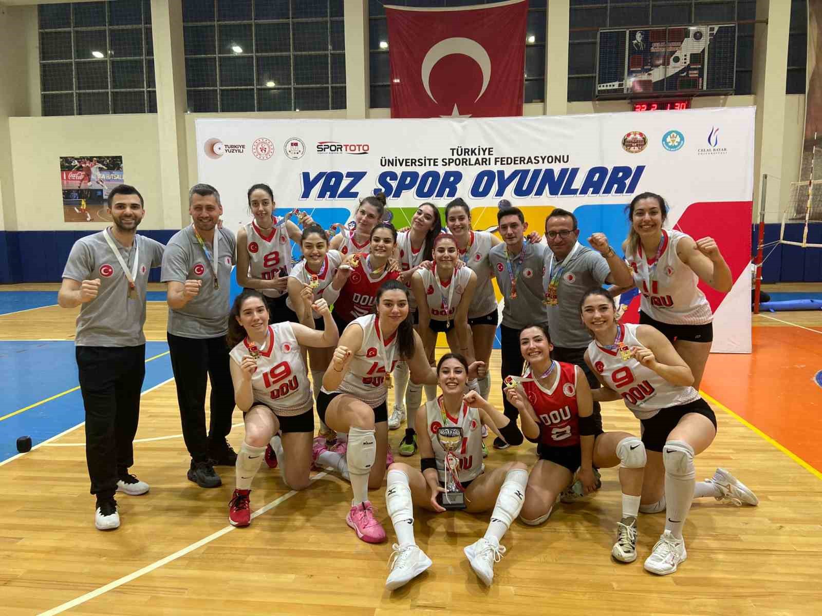 TÜRKİYE ÜNİVERSİTE SPORLARI FEDERASYONU TARAFINDAN MANİSA’DA DÜZENLENEN 18’İNCİ TÜRKİYE ÜNİVERSİTELER