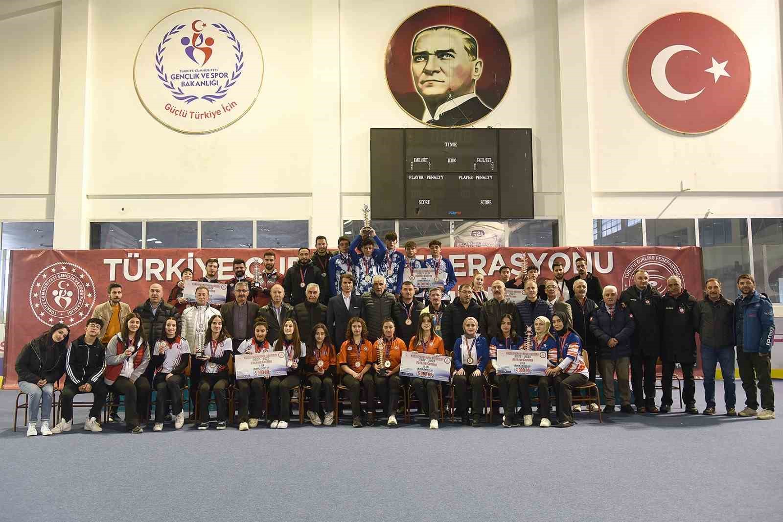 TÜRKİYE CURLİNG FEDERASYONU TARAFINDAN ERZURUM’DA DÜZENLENEN VE GSİM’NİN EV SAHİPLİĞİNDE