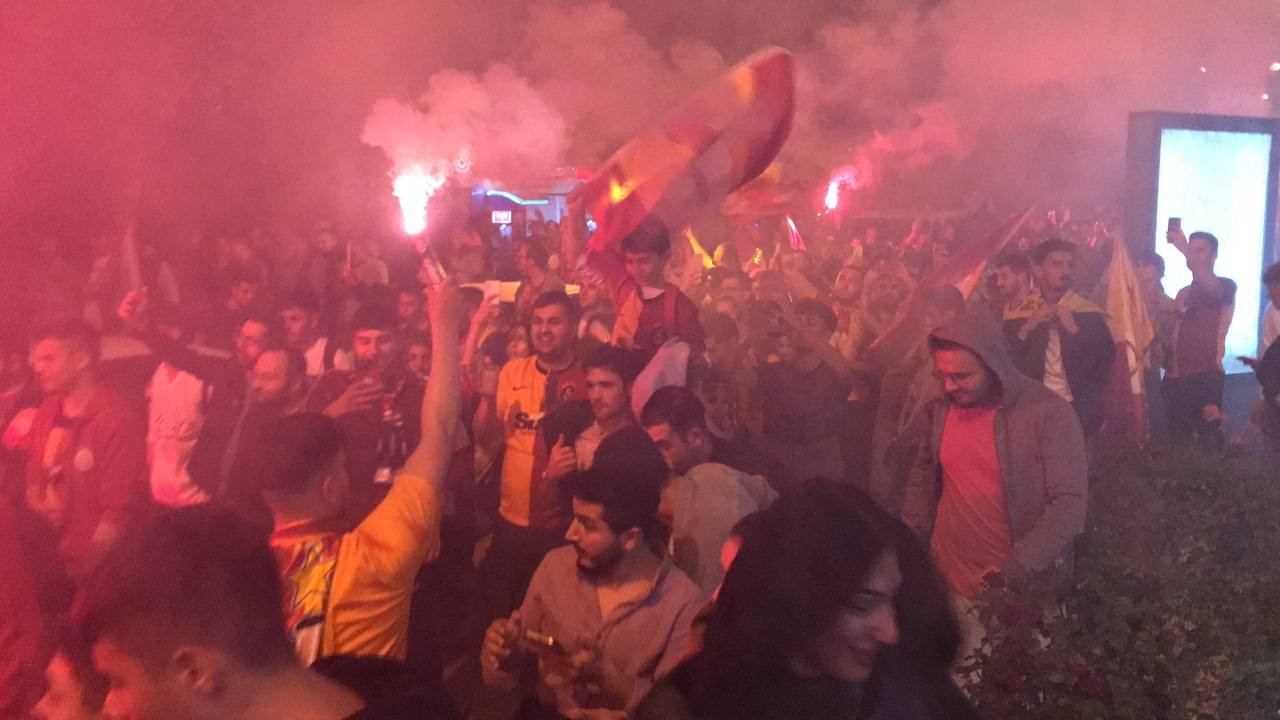 EDİRNE'DE GALATASARAY COŞKUSU