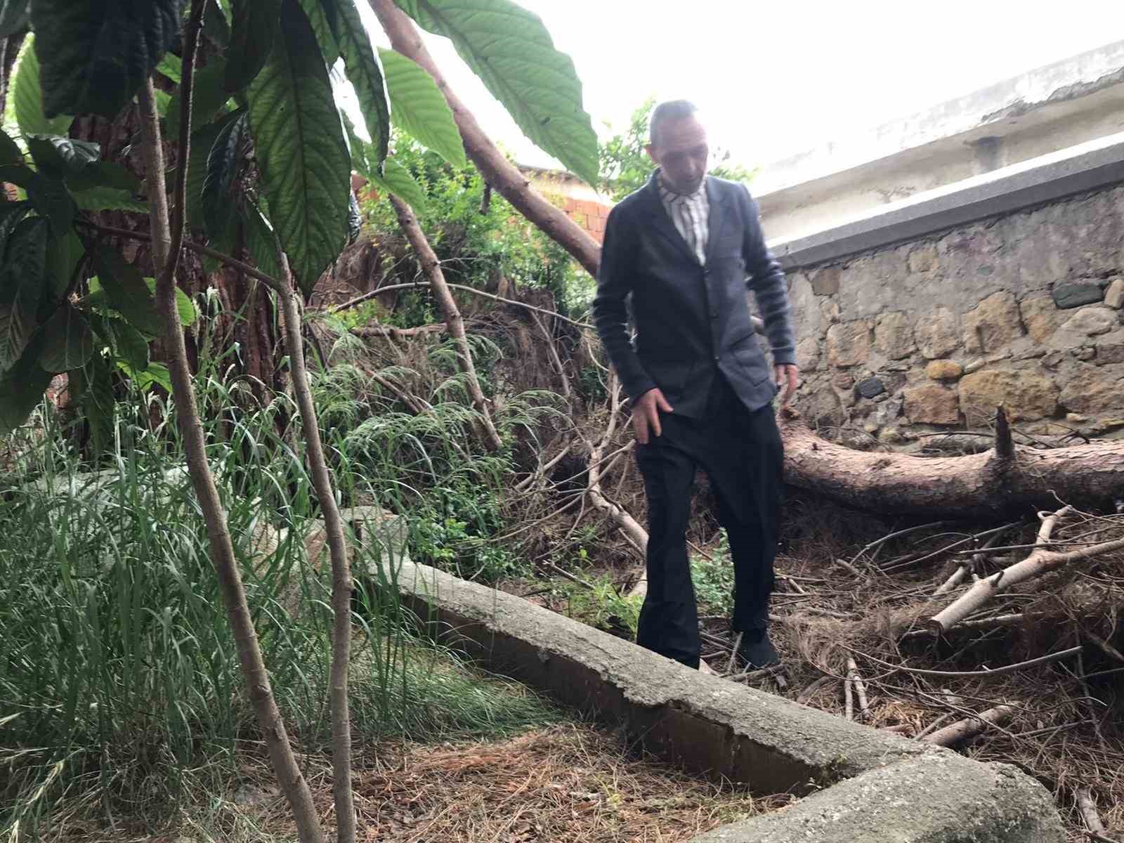 ŞEHİT TURHAN BEY CAMİİ ARKASINDA BULUNAN KABİRLERİN BAKIMSIZLIĞI TEPKİLERE NEDEN