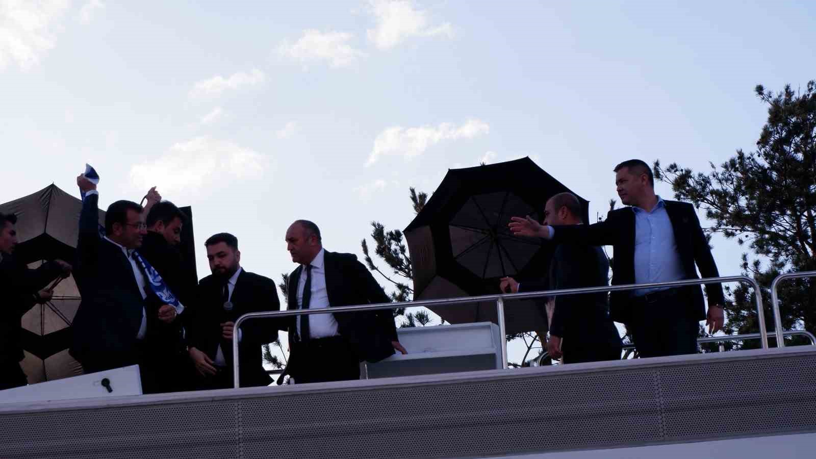 İSTANBUL BÜYÜKŞEHİR BELEDİYE BAŞKANI VE CUMHURBAŞKANI YARDIMCISI ADAYI EKREM İMAMOĞLU’NUN,