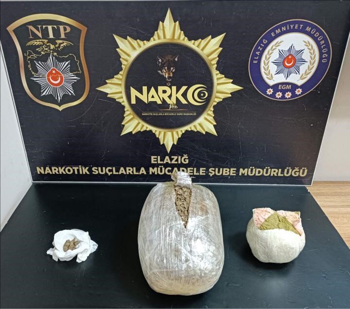 ELAZIĞ'DA UYUŞTURUCUYLA MÜCADELE ARALIKSIZ SÜRÜYOR. BU ÇERÇEVEDE 3 ŞÜPHELİ TUTUKLANIRKEN,