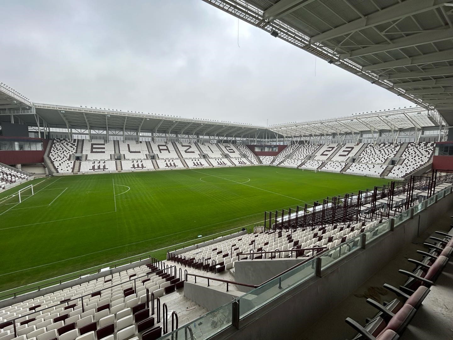 YENİ ELAZIĞ ATATÜRK STADYUMU, HAFTASONU OYNANACAK OLAN MAÇLA KAPILARINI AÇACAK