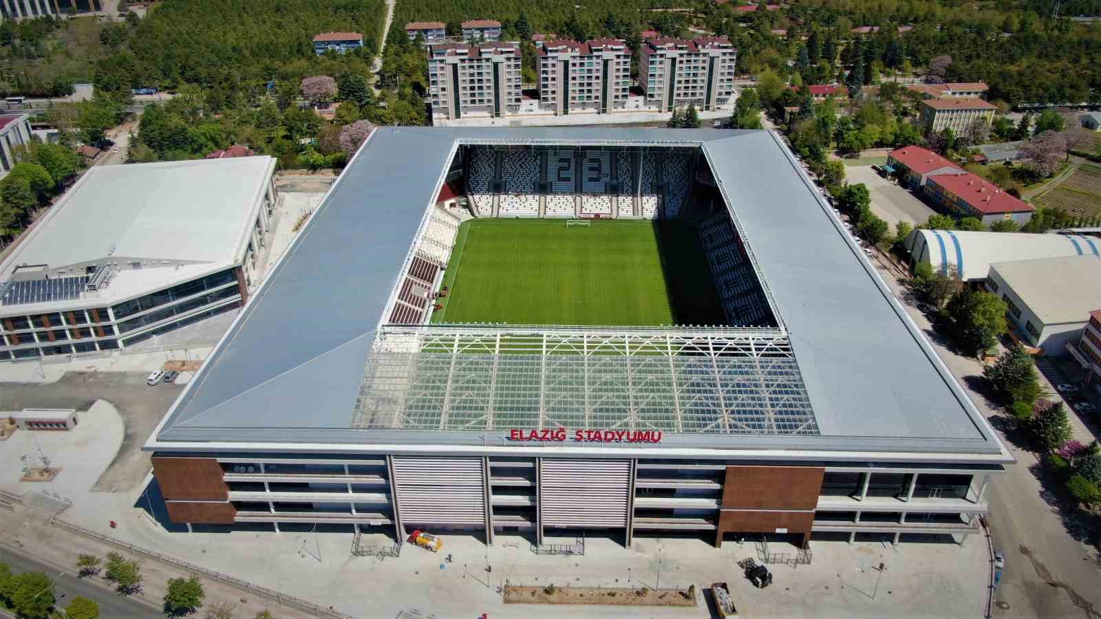 ELAZIĞ’IN ÖZLEMLE BEKLEDİĞİ YENİ ELAZIĞ ATATÜRK STADYUMU, HAFTA SONU OYNANACAK