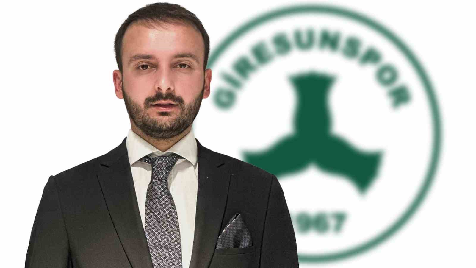 SPOR TOTO SÜPER LİG EKİBİ GİRESUNSPOR’DA, KULÜP BASIN SÖZCÜSÜ EMRULLAH