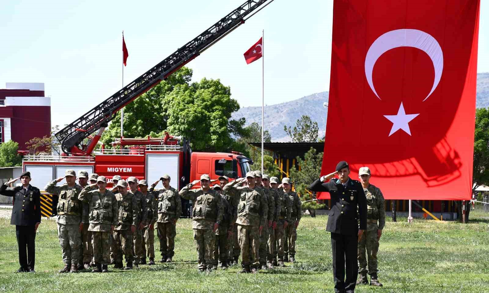 KIRIKKALE GARNİZON VE MÜHİMMAT KOMUTANLIĞI TARAFINDAN DÜZENLENEN TÖRENDE, 18 ENGELLİ