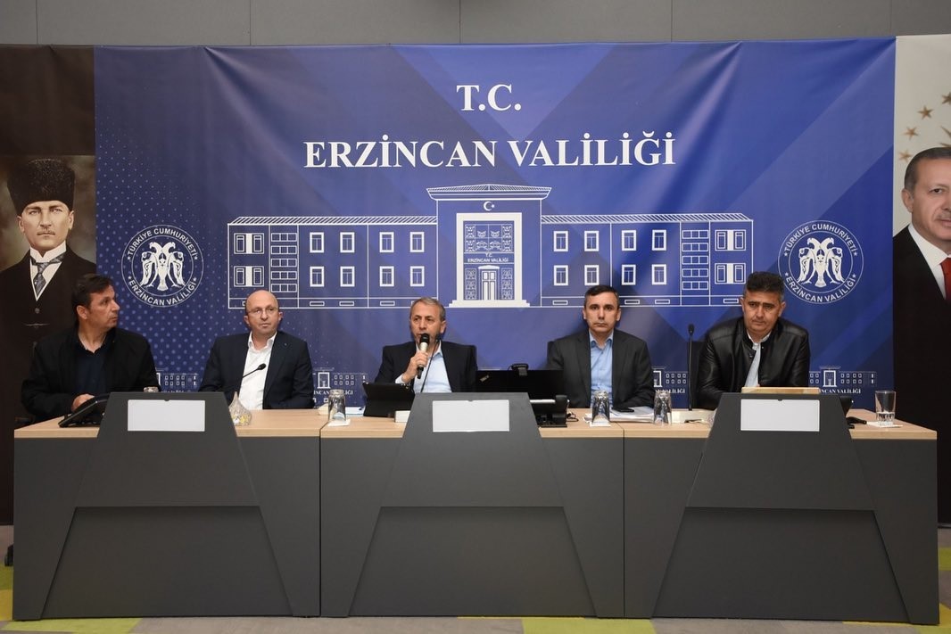 ERZİNCAN’DA ‘SEÇİM GÜVENLİĞİ' TOPLANTISI YAPILDI
