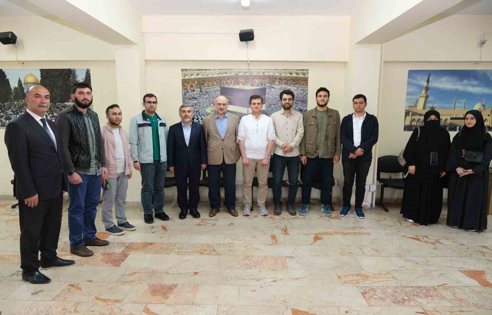 DİYANET İŞLERİ BAŞKANLIĞININ “GENÇLİĞE DEĞER” PROJESİ ÇERÇEVESİNDE ERZİNCAN’DA ÜNİVERSİTE OKUYAN
