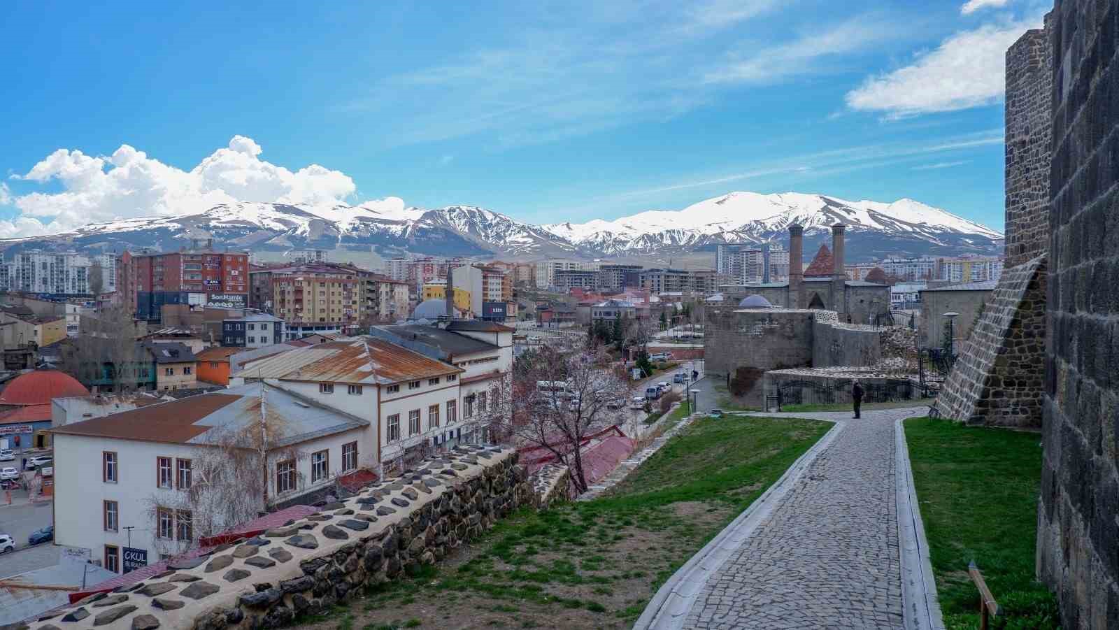 81 İLİN RAKIMLARI SIRALANDIĞINDA ERZURUM BİN 890 METRE İLE İLK