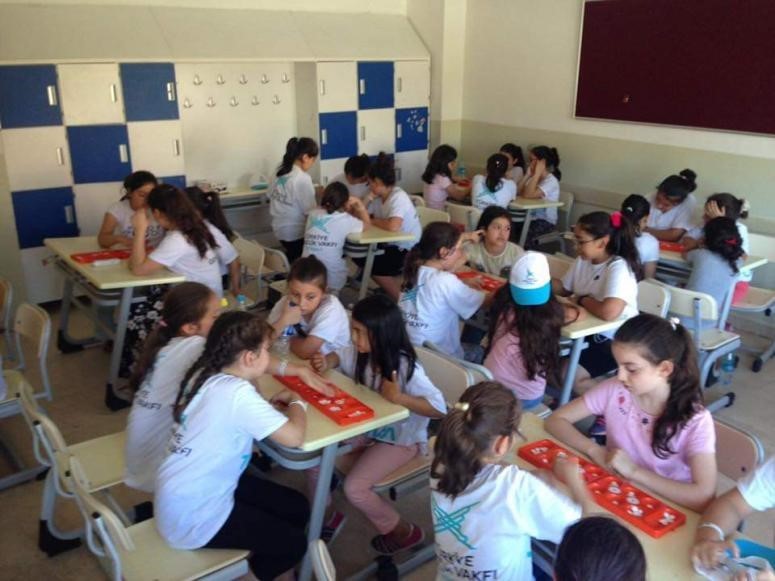 ESKİŞEHİR TÜGVA’ NIN YAZ OKULLARINDAN GÖRÜNTÜ.