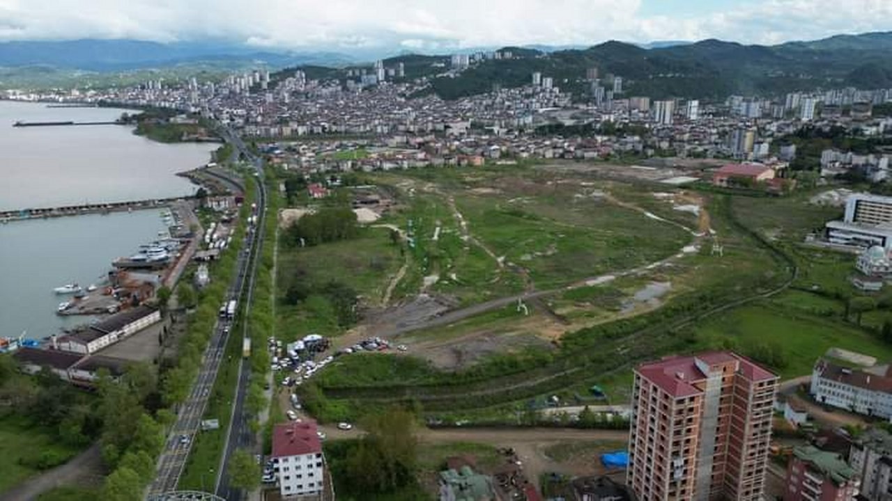 ORDU'NUN FATSA İLÇESİNDE YAPILMASI PLANLANAN MİLLET BAHÇESİ PROJESİ İÇİN ÇALIŞMALARIN