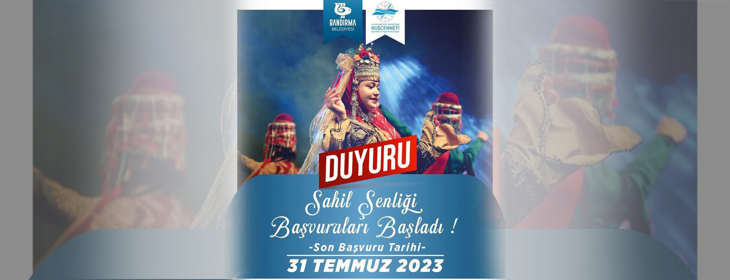 Bandırma’da Sahil Şenliği başvuruları başladı 34’üncü Uluslararası Bandırma Kuşcenneti Kültür ve Turizm Festivali öncesinde, Bandırma’daki