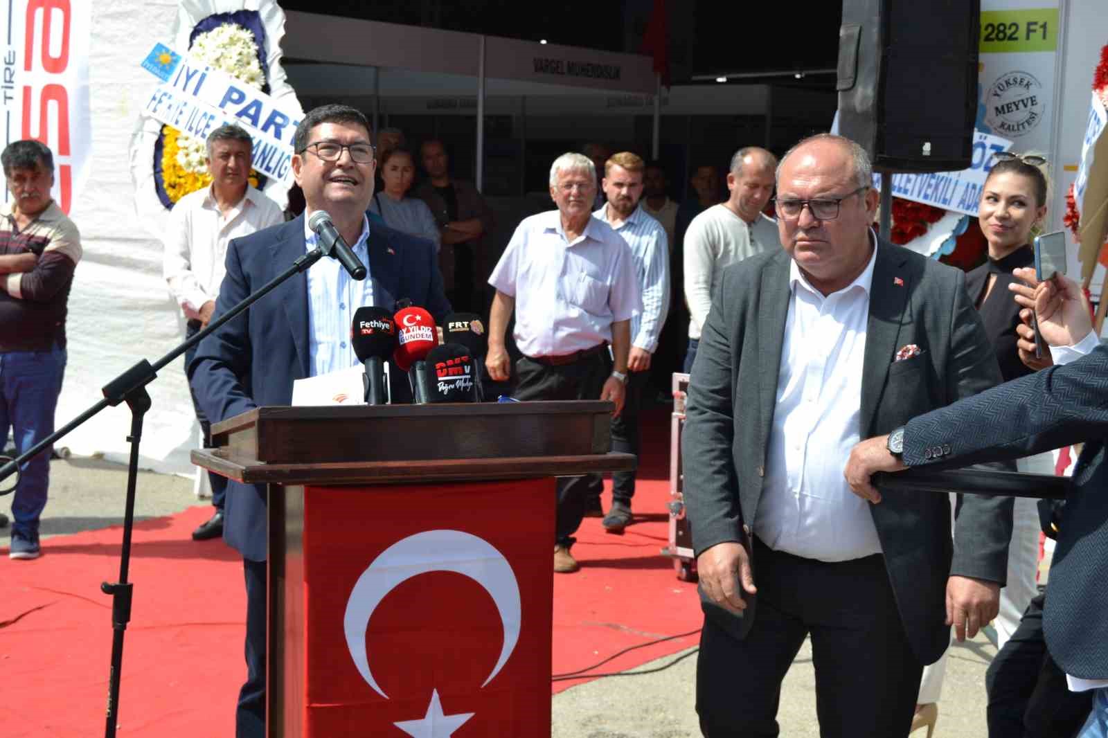 12. FETHİYE TARIM, HAYVANCILIK, SERACILIK, GIDA VE İHTİSAS FUARI AÇILIŞINDA