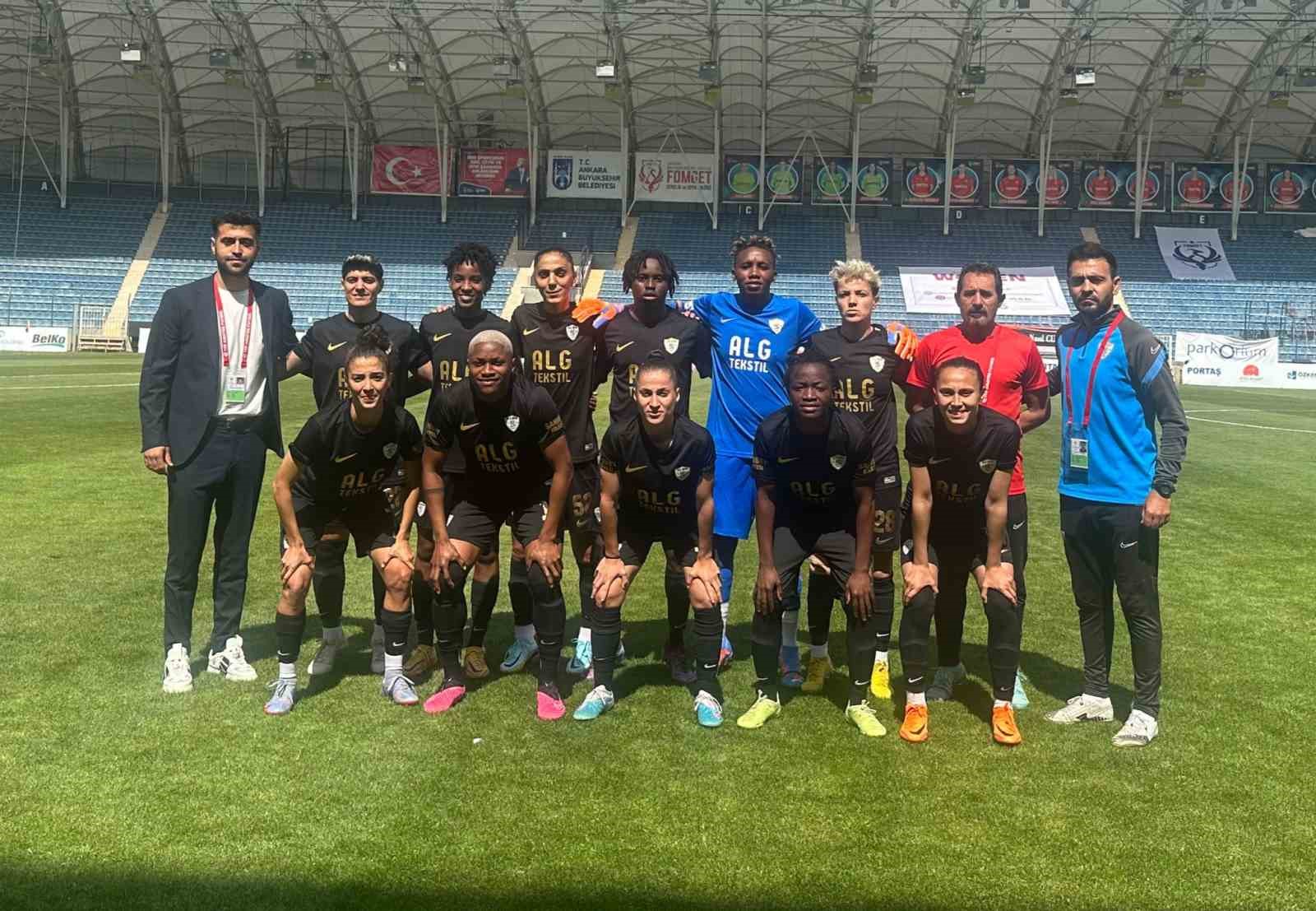 GAZİANTEP ALG SPOR, TFF KADINLAR FUTBOL SÜPER LİGİ PLAY-OFF YARI