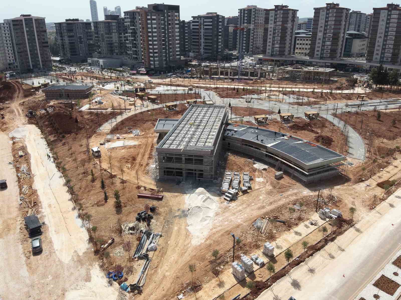 GAZİANTEP BÜYÜKŞEHİR BELEDİYESİ, OSMANGAZİ MAHALLESİ’NDE 52 BİN METREKARE ÜZERİNE KURULU