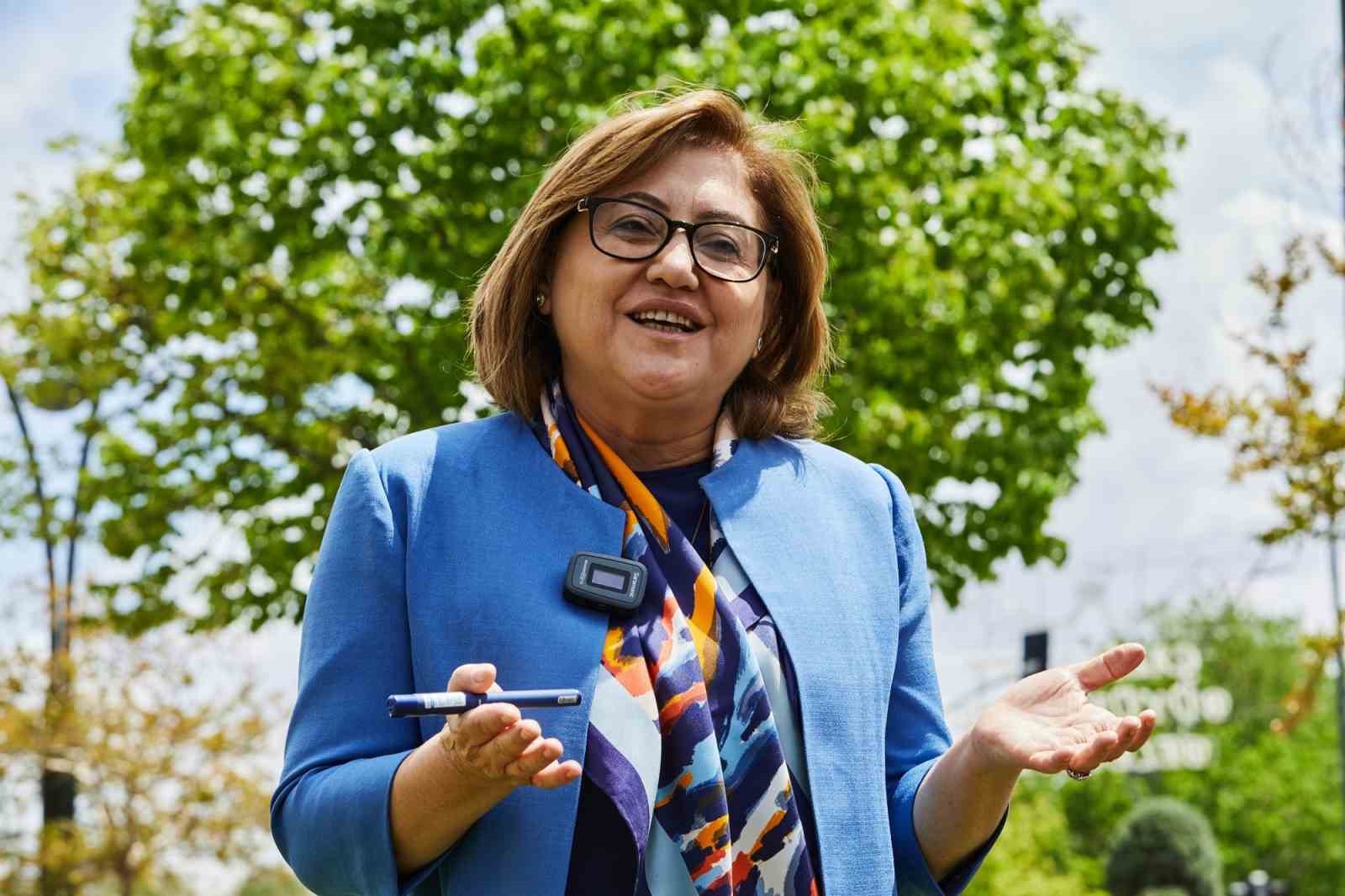 GAZİANTEP BÜYÜKŞEHİR BELEDİYE (GBB) BAŞKANI FATMA ŞAHİN, GBB TARAFINDAN HAYATA