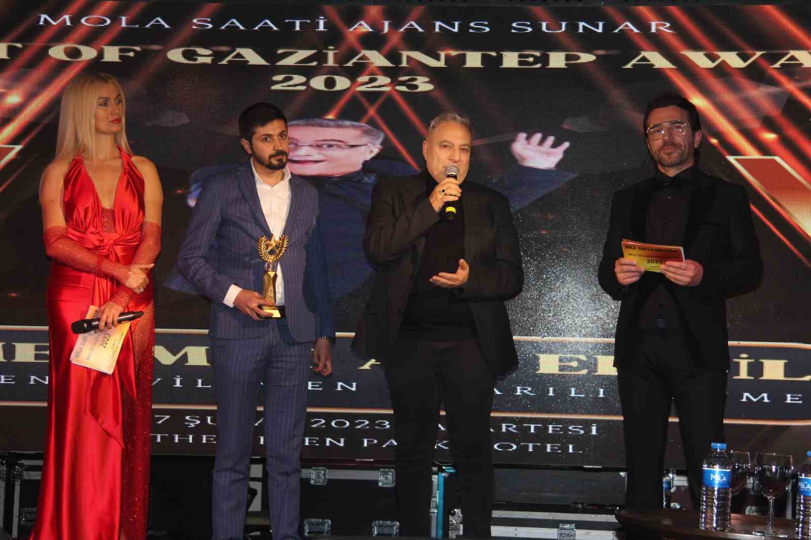 GAZİANTEP’TE 2.’Sİ DÜZENLENEN “BEST OF GAZİANTEP AWARDS" ÖDÜLLERİ DÜZENLENEN GECE