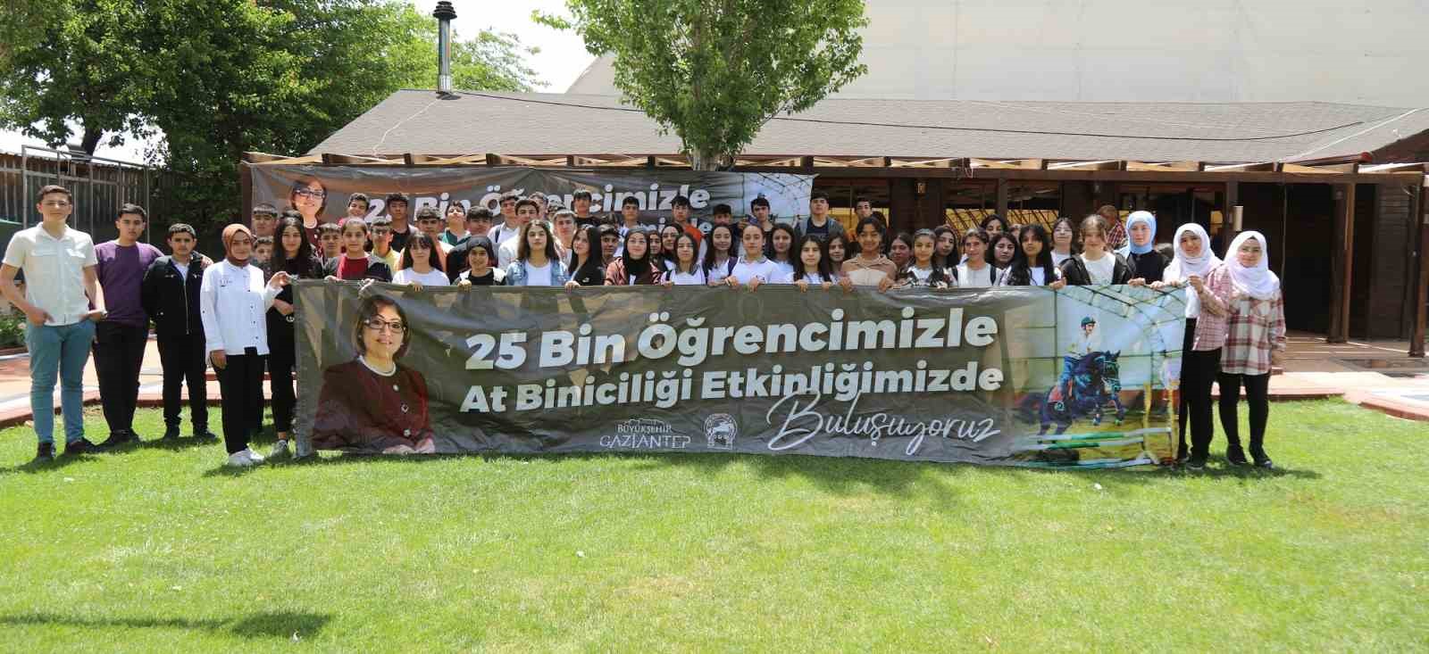 GAZİANTEP BÜYÜKŞEHİR BELEDİYESİ, AĞIRLIKLI OLARAK NURDAĞI VE İSLAHİYE’DEN GELEN 12-18