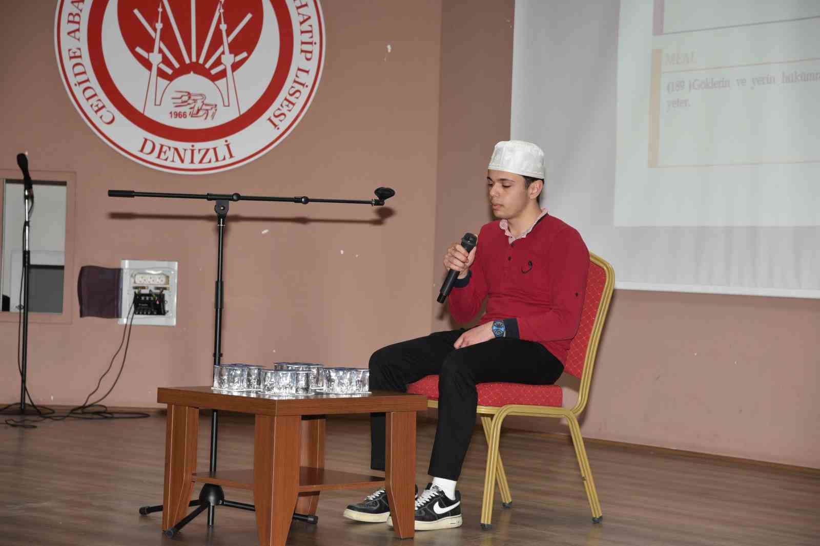MİLLİ EĞİTİM BAKANLIĞI DİN ÖĞRETİMİ GENEL MÜDÜRLÜĞÜ TARAFINDAN İMAM HATİP