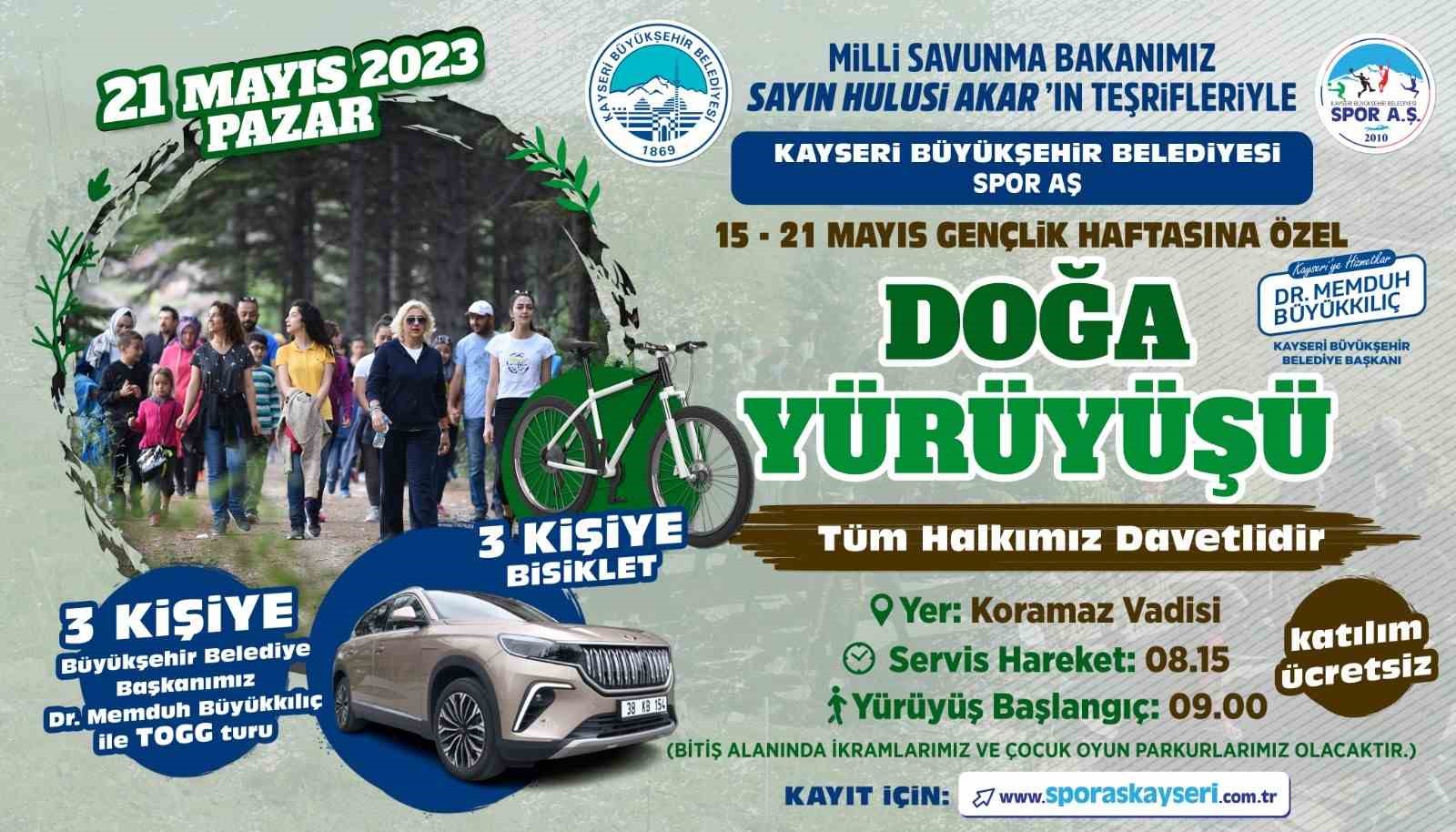KAYSERİ BÜYÜKŞEHİR BELEDİYESİ BÜNYESİNDE KENTTE SPOR FAALİYETLERİNİ YÜRÜTEN SPOR A.Ş.