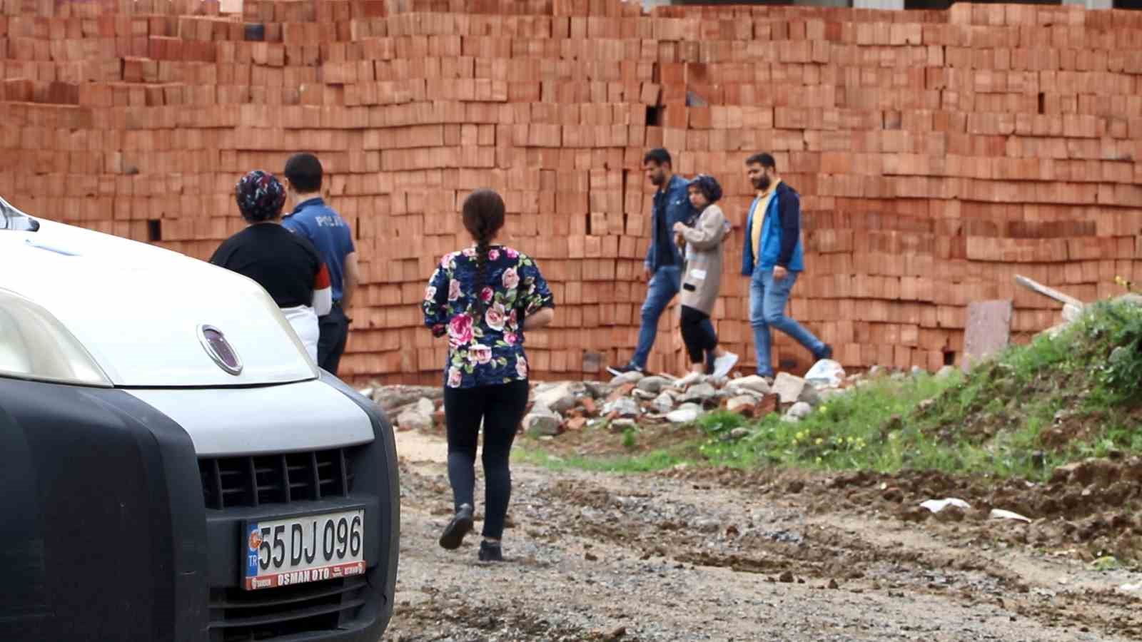SAMSUN'DA İNTİHAR ETMEK İÇİN İNŞAAT HALİNDEKİ BİR BİNANIN 10. KATINA