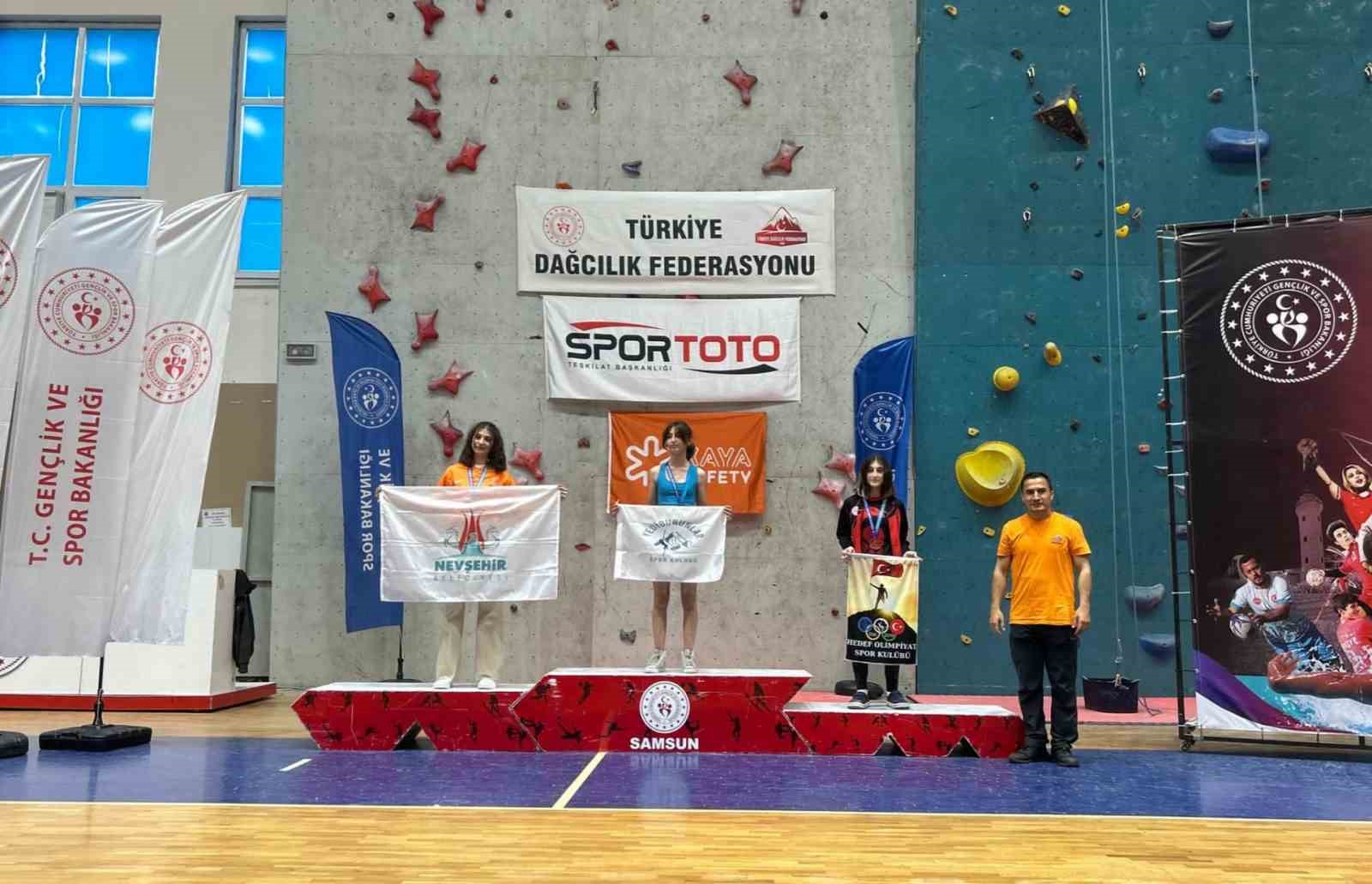 NEVŞEHİR BELEDİYESİ GENÇLİK VE SPOR KULÜBÜ SPORCULARI, KATILDIKLARI SPOR TIRMANIŞ