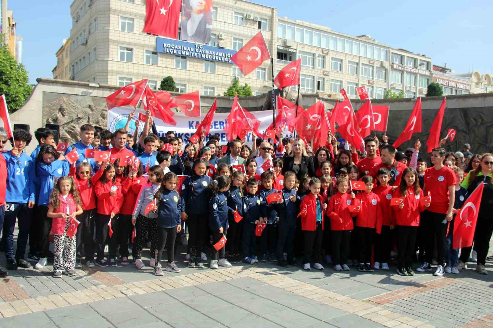 19 MAYIS ATATÜRK'Ü ANMA GENÇLİK VE SPOR BAYRAMI ETKİNLİKLERİ KAYSERİ'DE