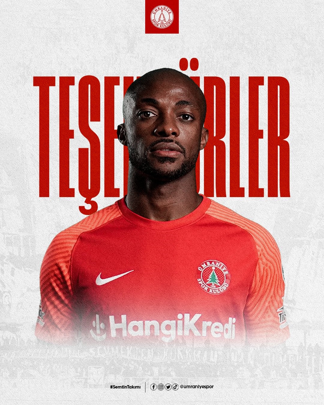 ÜMRANİYESPOR, ANGOLALI OYUNCUSU GERALDO İLE KARŞILIKLI ANLAŞARAK YOLLARIN AYRILDIĞINI DUYURDU.