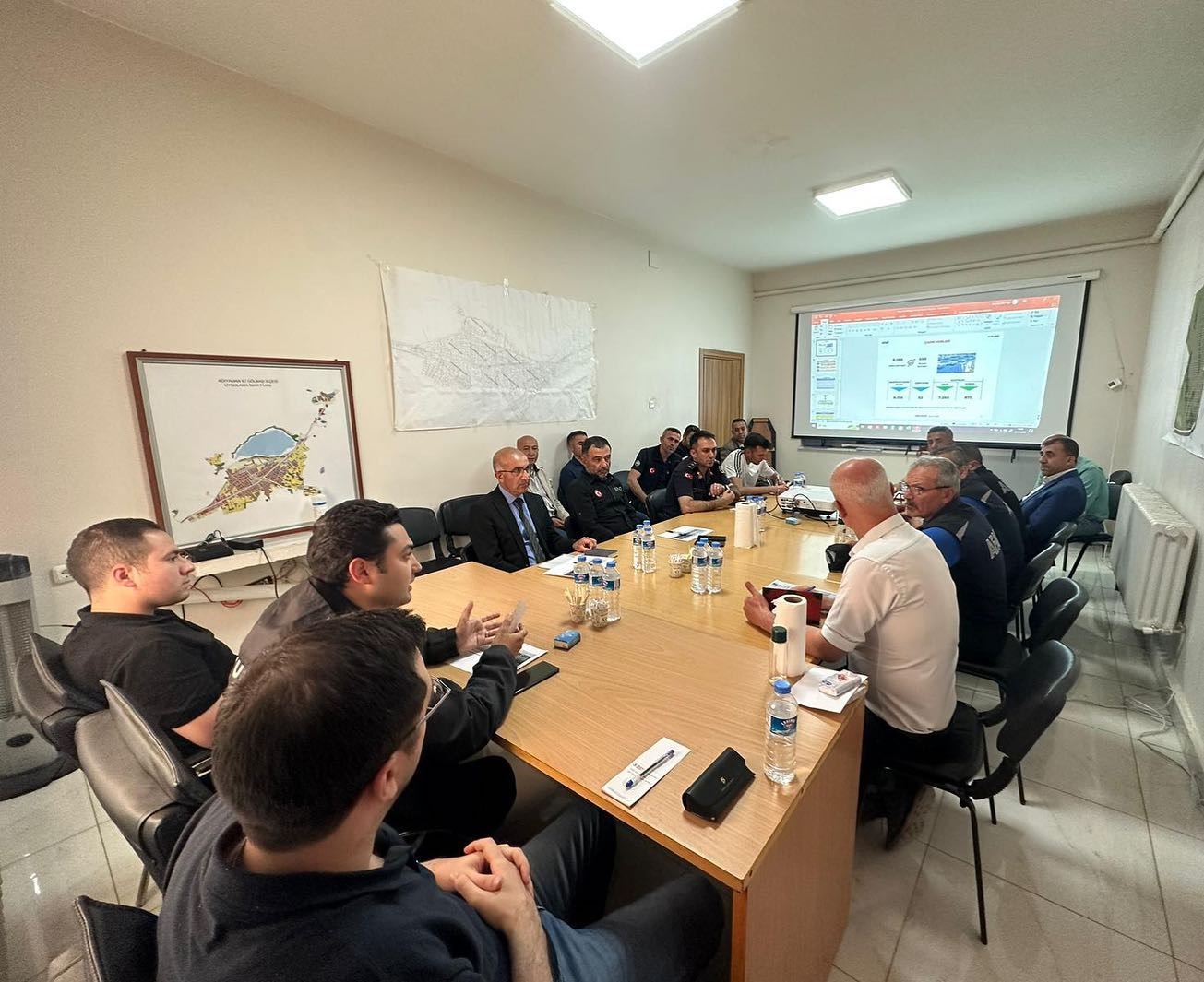 ADIYAMAN’IN GÖLBAŞI İLÇESİNDE KOORDİNASYON TOPLANTISI YAPILDI.