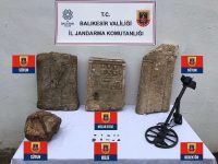 GÖNEN'DE TARİHİ ESER OPERASYONU