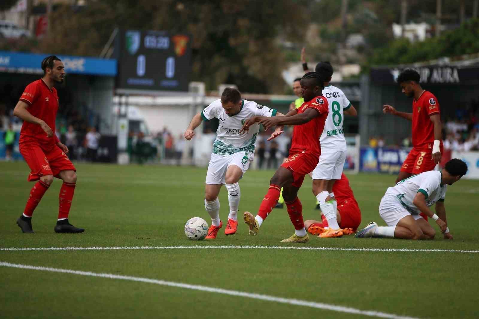 GÖZTEPE, SPOR TOTO 1. LİG PLAY-OFF 1. TURU'NUN İLK MAÇINDA
