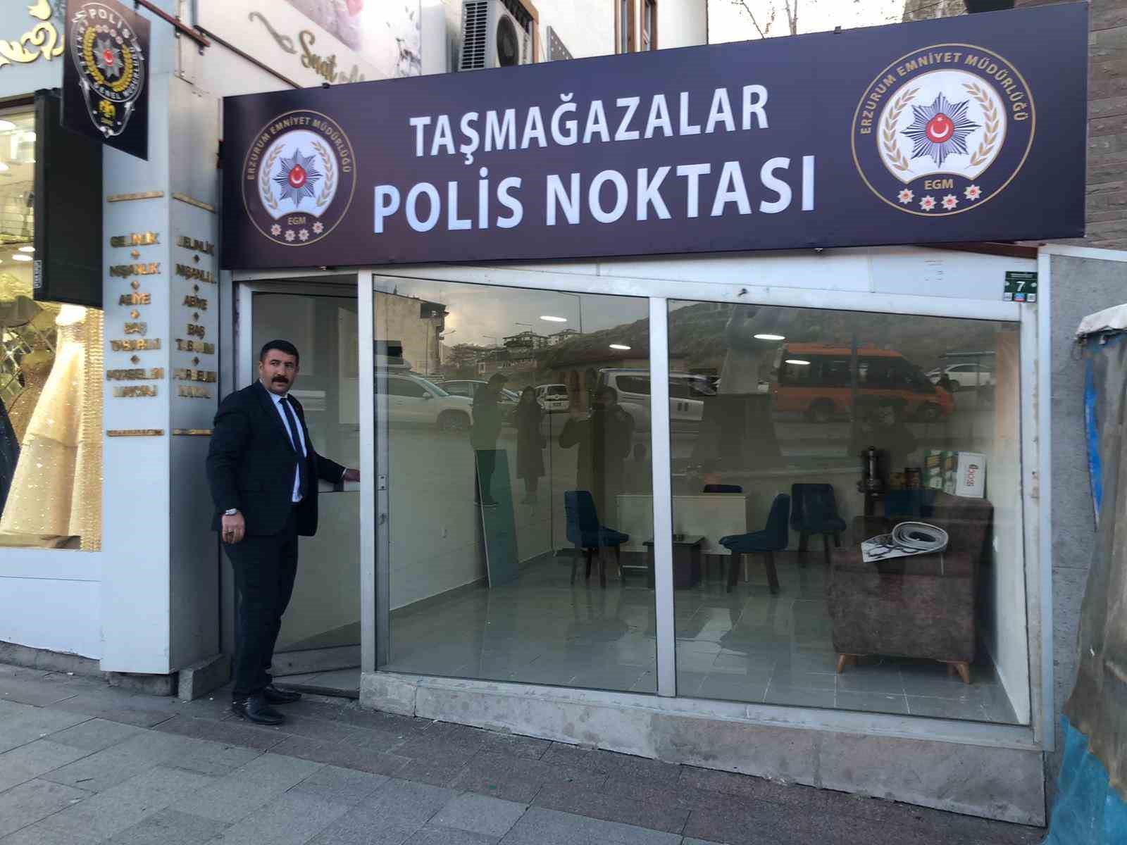 ERZURUM’DA KUYUMCU ESNAFIN YOĞUN OLDUĞU TAŞ MAĞAZALAR SEMTİNDE ARTAN HIRSIZLIK