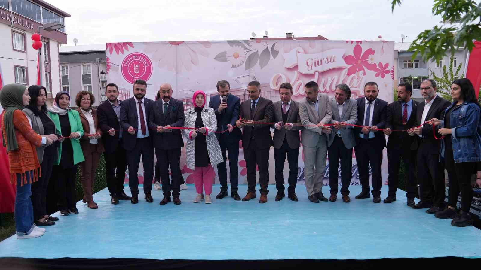 GÜRSU BELEDİYESİ ARDI ARDINA YAPTIĞI YENİ YATIRIM VE HİZMETLERİN AÇILIŞLARINA