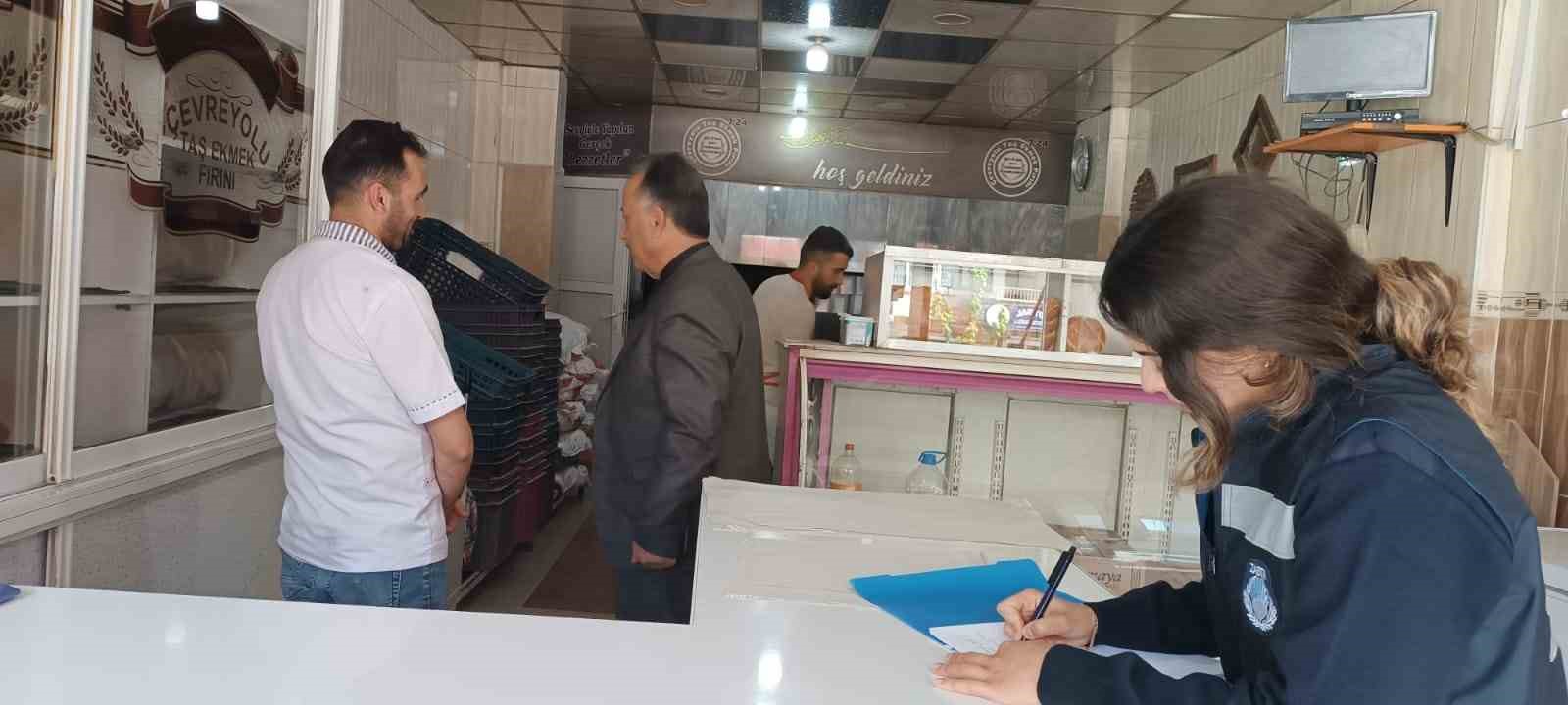 HAKKARİ BELEDİYESİ ZABITA MÜDÜRLÜĞÜ EKİPLERİ, TARAFINDAN YAPILAN DENETİMLERDE İLDEKİ FIRIN