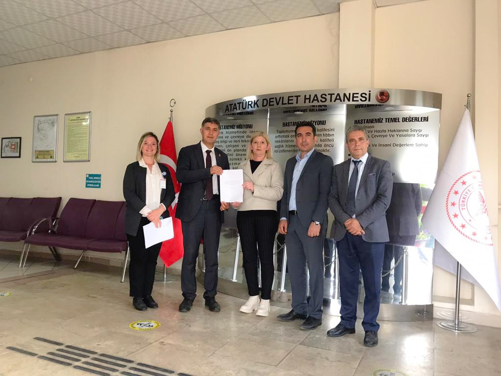 AYDIN ATATÜRK DEVLET HASTANESİ'NDE YEMEK ARTIKLARI HER GÜN AYRIŞTIRILARAK SOKAK