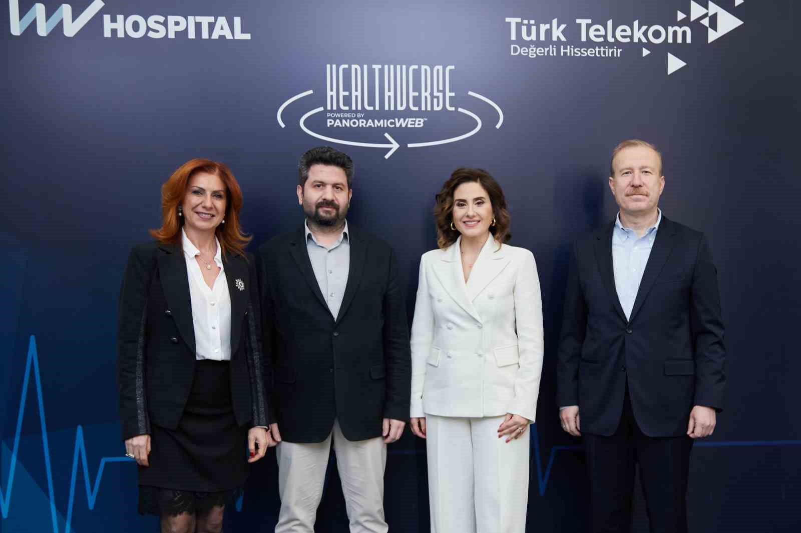 TÜRK TELEKOM İLE HEALTHVERSE PANORAMİCWEB İŞ BİRLİĞİ İLE TELE SAĞLIK