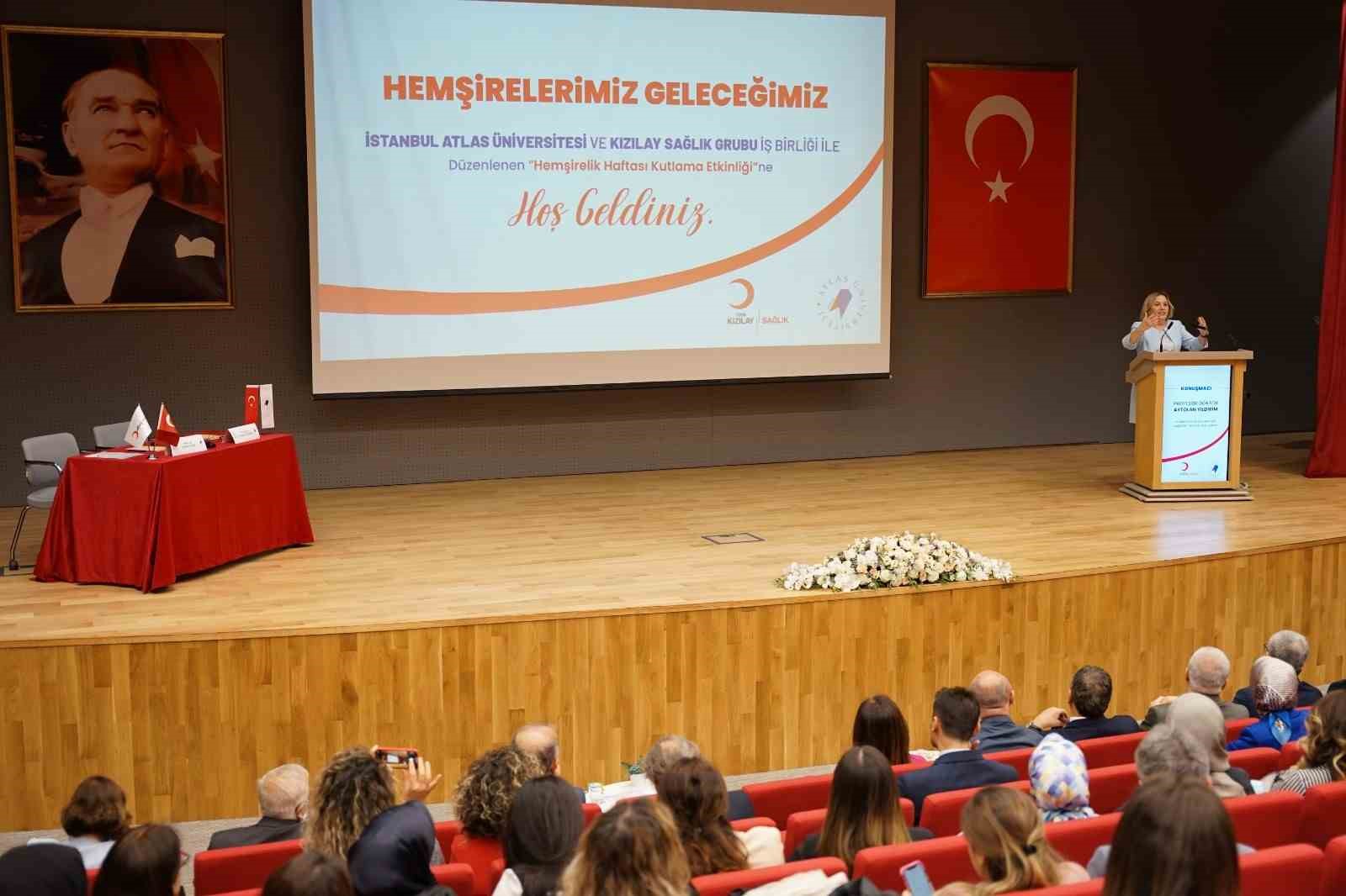 12-18 MAYIS HEMŞİRELİK HAFTASI DOLAYISIYLA İSTANBUL ATLAS ÜNİVERSİTESİ, KIZILAY İLE