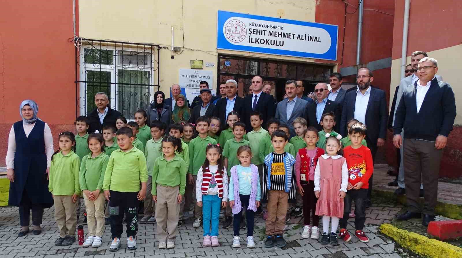 HİSARCIK’LI ŞEHİT İTFAİYE ERİNİN İSMİ KÖY OKULA VERİLDİ